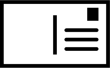 Vinyl Postcard Icon