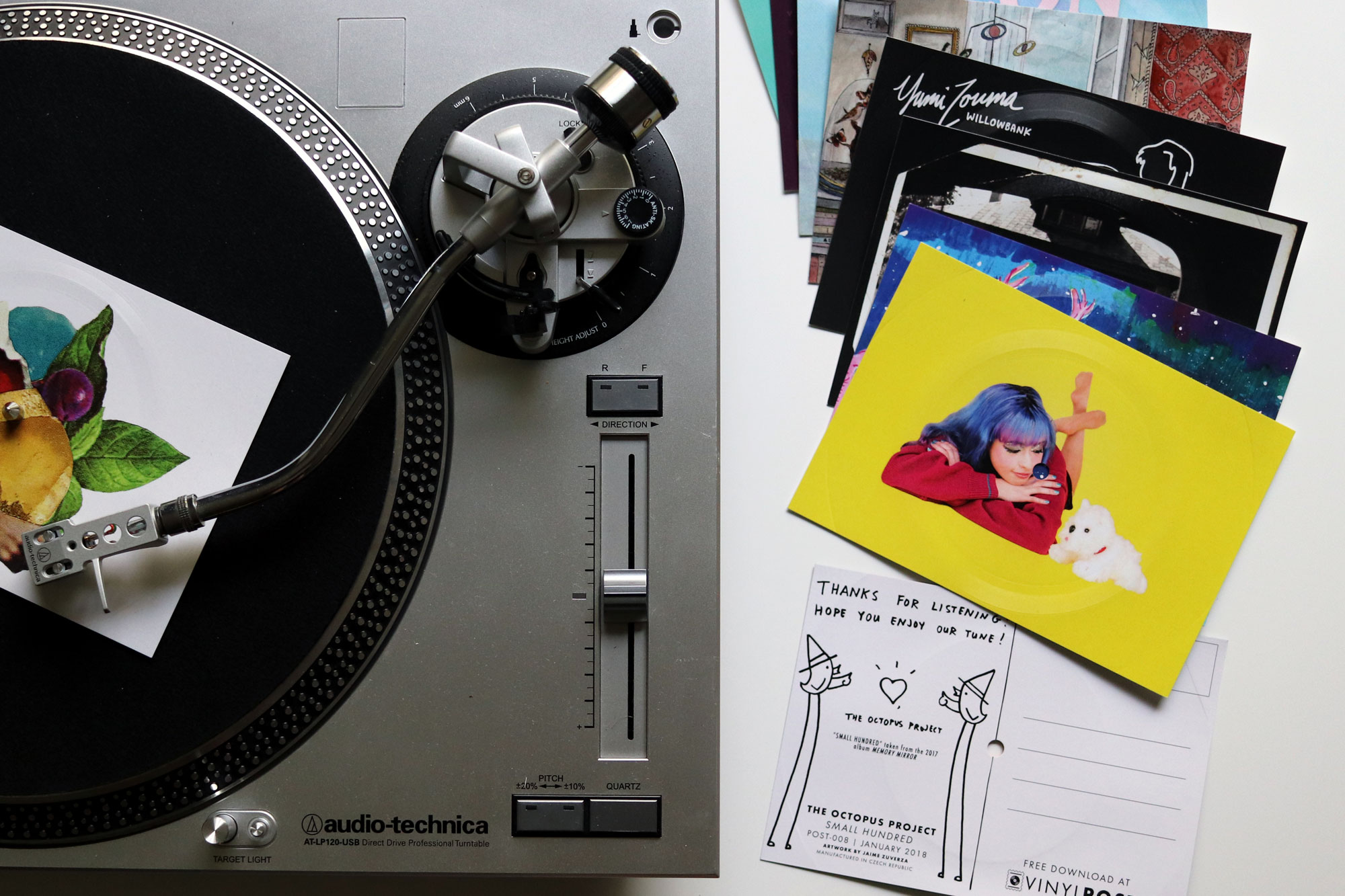 10 Vinyl Postcard Bundle (Random POST001 thru POST024) VinylPost.co